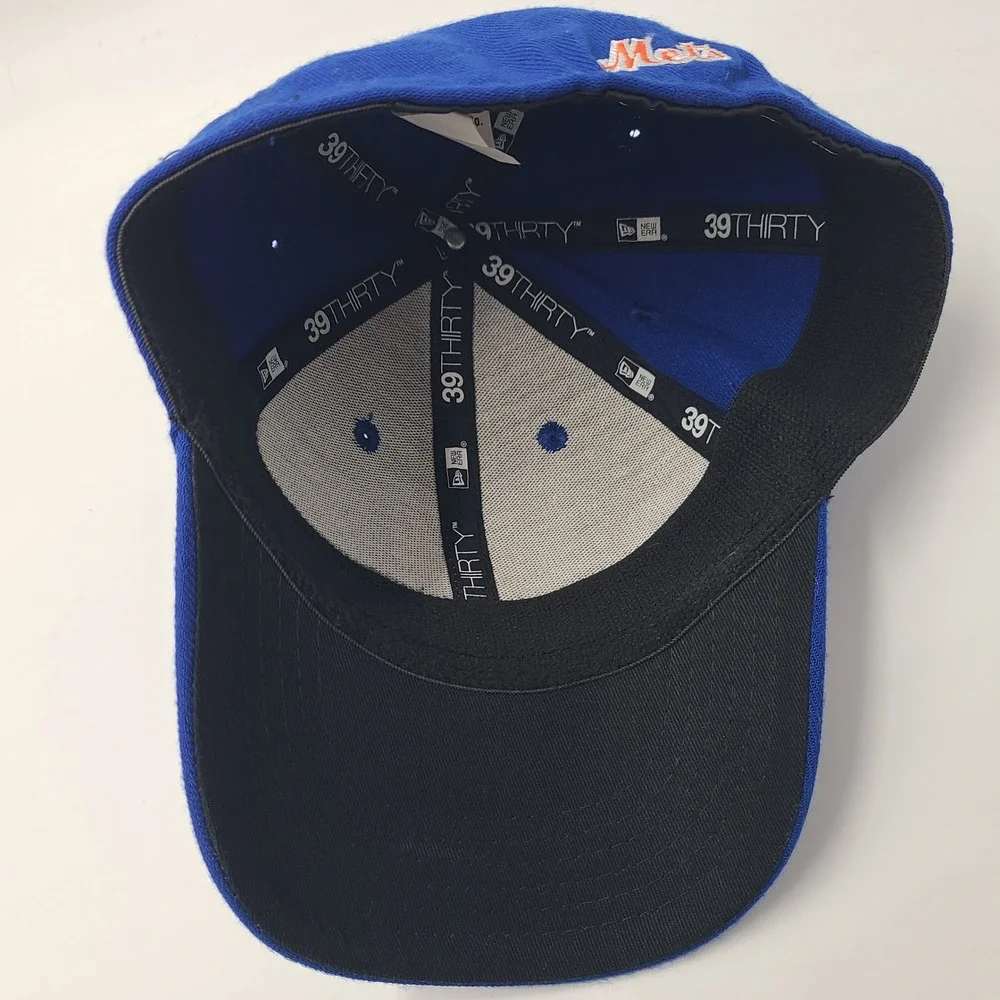 Child-Youth New York Mets Hat Fitted New Era 39Thirty Blue Orange MLB Baseball